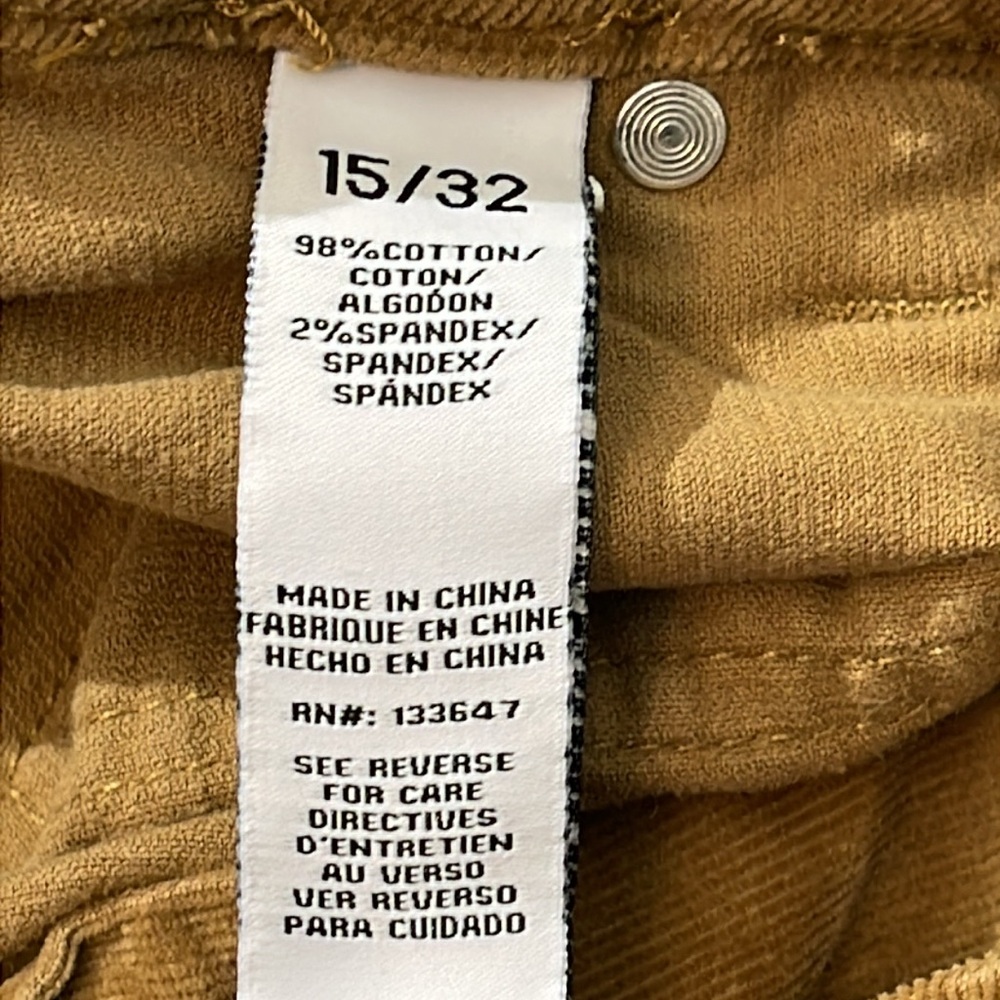 CELEBRITY PINK SIZE 15/32 Women's Brown Corduroy Flare Jeans - Picture 6 of 7